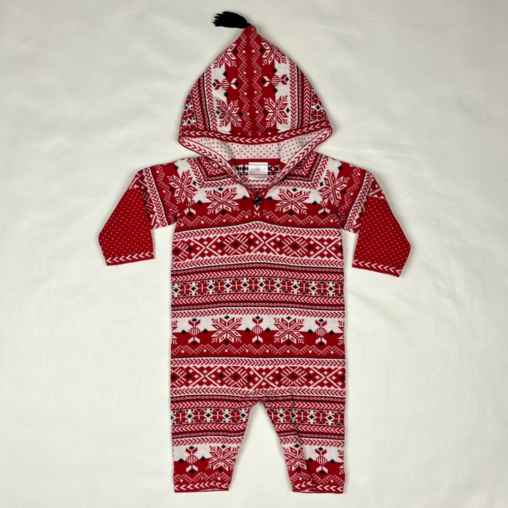 Hanna Andersson Knit Jumpsuit (size 70)